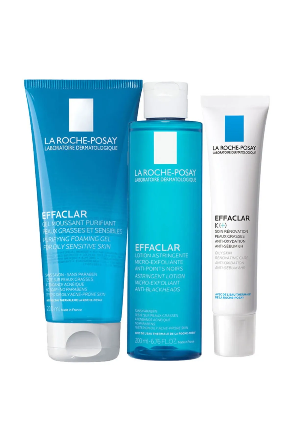 مجموعة العناية لاروش La Roche Posay Effaclar 3-Step Kit - Image 2