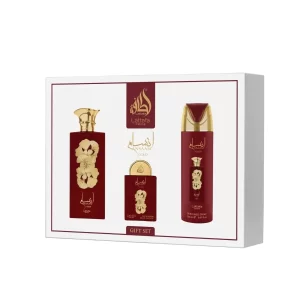طقم عطور لطافة أنسام جولد (Lattafa ANSAAM GOLD Perfume Set)