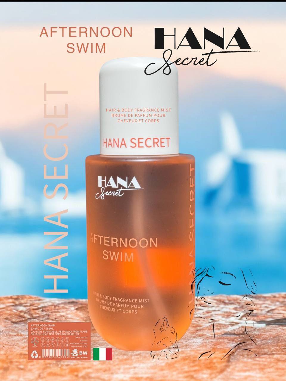 بخاخ سبلاش هاناس سيريت (Hannas Seret Body Splash) - Image 8