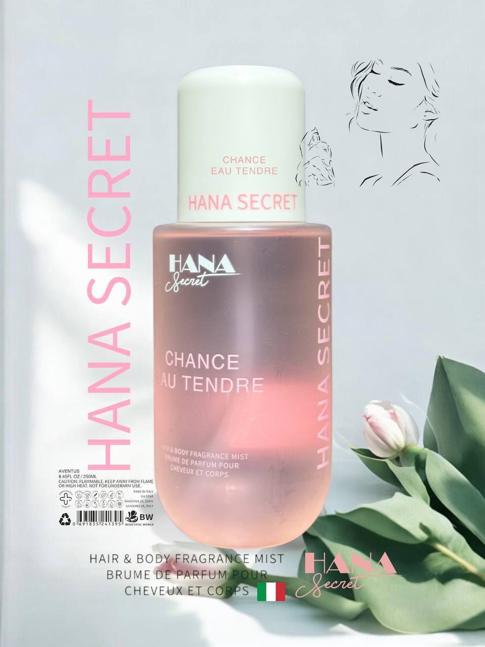 بخاخ سبلاش هاناس سيريت (Hannas Seret Body Splash) - Image 6