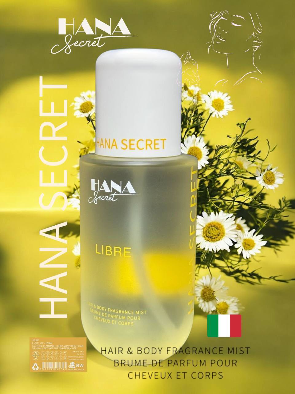 بخاخ سبلاش هاناس سيريت (Hannas Seret Body Splash) - Image 5