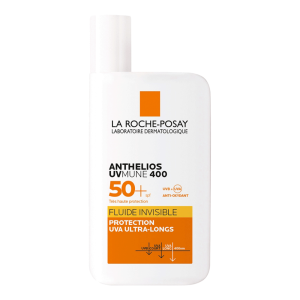 LA ROCHE-POSAY SUN CREAM FLUIDE INVISIBLE لا روش بوزيه واقي شمسي سائل شفاف