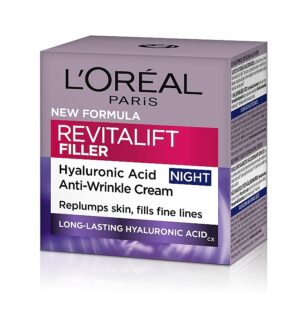 L'OREAL HYALURONIC ANTI-WRINKLE CREAM كريم مضاد للتجاعيد بحمض الهيالورونيك من لوريال